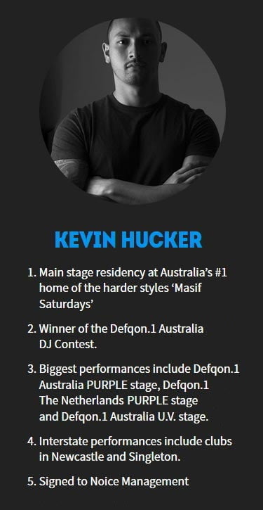 Kevin Hucker DJ Profile